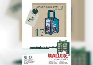 T&uuml;rchen 17. Makita Radio DMR112
